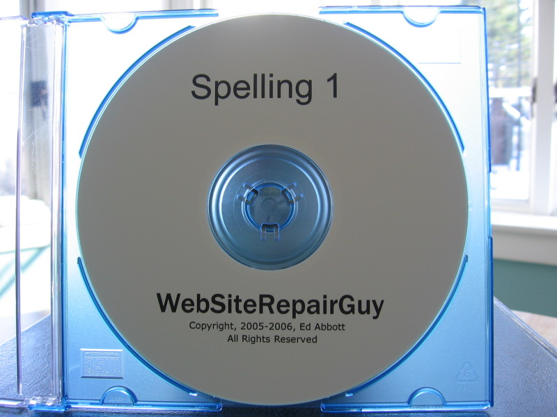 Spelling 1 audio learning CD